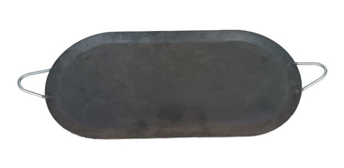 Comal Ovalado 21x44cm Hierro Plancha