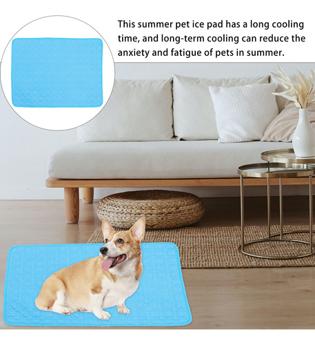 Alfombrilla De Refrigeración Para Perros Y Gatos, Lavable En