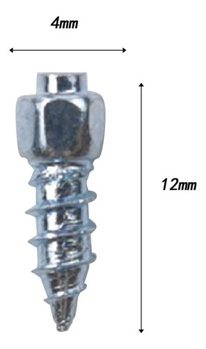 Juego De Fijaciones Para Ruedas De Invierno 4x12mm