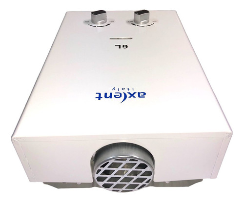 Combo Boiler D/paso 6l Bomba Presurizador 1/6hp Axcent Italy Color Blanco Tipo De Gas Glp