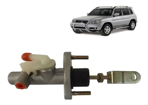 Imagem 2 de 3 de Cilindro Mestre E Auxiliar Embreagem Mitsubishi Tr4 Io 02/..