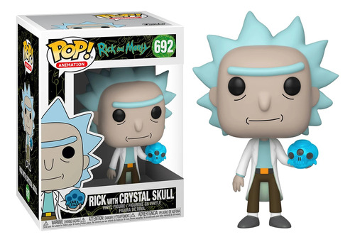 Funko Pop! Rick And Morty - Rick With Crystal Skull #692