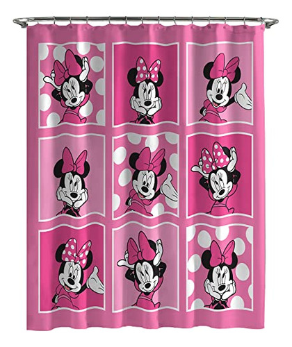 Jay Franco Disney Minnie Mouse Cute Emotions Cortina De Duch