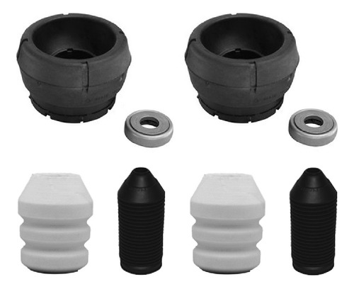 Kit 2 Cazoleta + Tope Fuelle Delanteros Vw Golf 4 1.6 - 2001