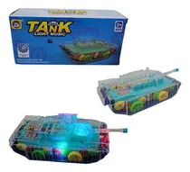 Comprar Tanque Luces Y Sonido Camina Solo Transparente Engranajes