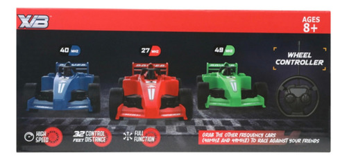 Carro Control Remoto Formula 1 De Facil Manejo Para Niños Color Rojo Personaje F1