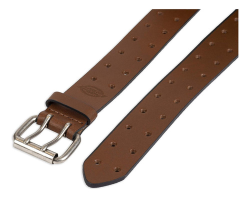 Dickies Cinturón De Cuero Totalmente Ajustable Con Doble 36