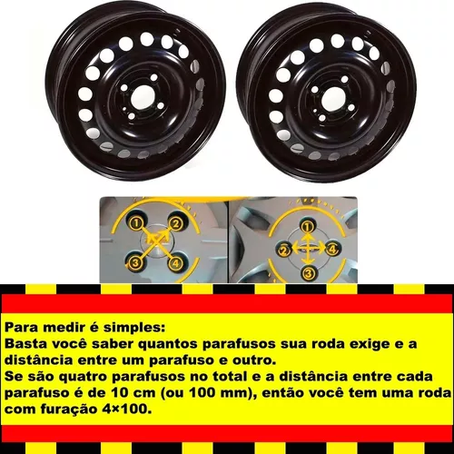 Calota Centro Roda Ferro Vw Aro 14 Modelo Amarok 4 Furos