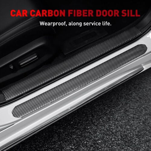 Carbon Fiber Pattern Auto Door Car Sill Anti-collision S Oad