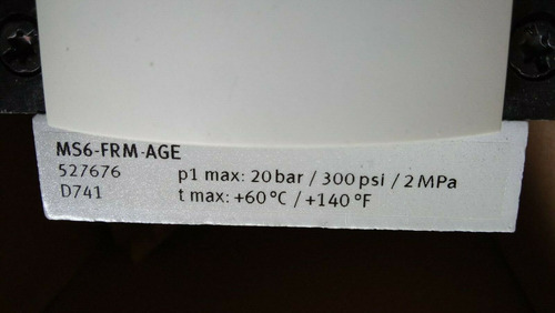 New Festo Ms6-frm-age 527676 Sensor Bbz