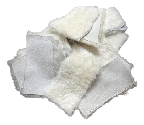 Banqueta Cuero De Oveja Piel Oscura 100% Natural | Cuotas Sin Interés