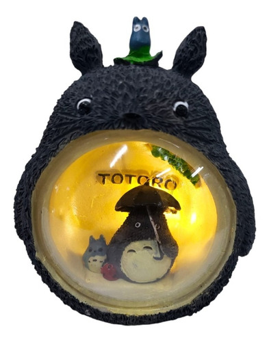 Figura Mi Vecino Totoro Diorama Con Luz