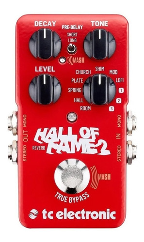 Pedal Reverb Tc Electronic Hall Of Fame 2