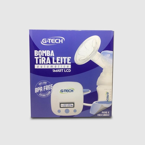 Bomba Tira Leite Automática Smart Lcd G-tech