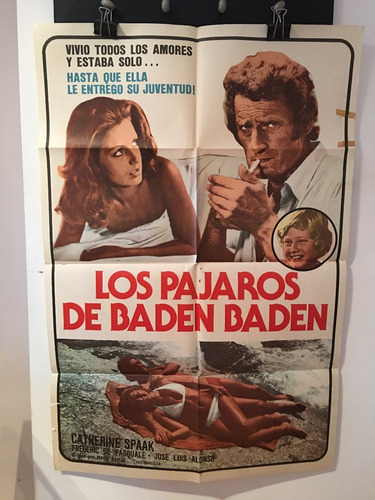 Afiches De Cine - Los Pajaros De Baden Baden