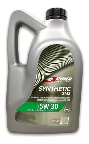 Aceite Lubricante Sintético 5W30 5L