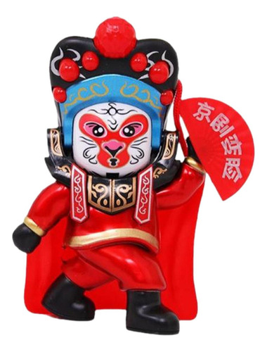 Estatua De Muñeca De Ópera China, Adorno De Muñeca Rojo