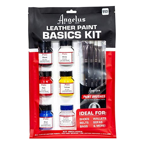 Art Paint - Pintura - Leather Paint Basics Kit, Contains 1 O