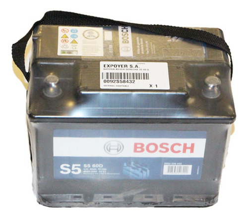 Bateria Bosch Derecha S5 60 D