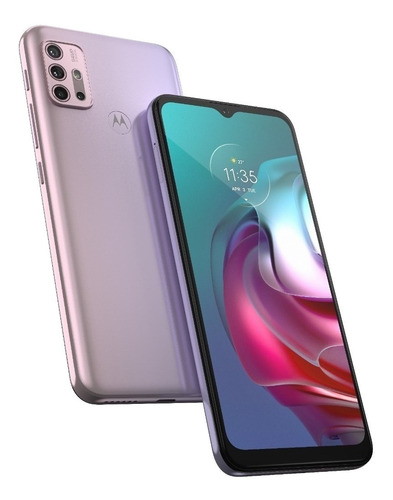 Moto G30 128 GB lila pastel 4 GB RAM - Bueno (Reacondicionado)