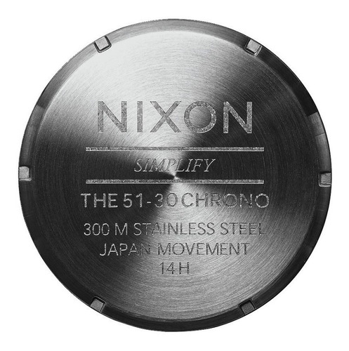 Relógio Nixon 51 All Black A083 2790 Original Australiano