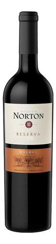 Caja De 12 Vino Tinto Norton Reserva Malbec 750 Ml