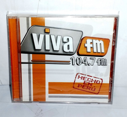 Cd Rock Peruano Hecho En Perú Viva Fm 104.7 Fm 2005 Tdv