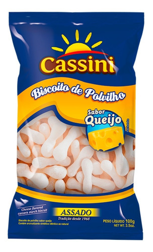 Biscoito Salgado Polvilho De Queijo Cassini 100g