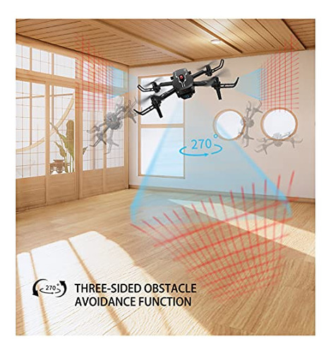 Mini Dron Rc Con Cámara 1080p Y Evitación De Obstáculos