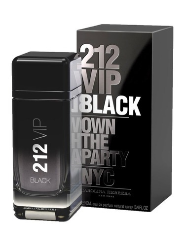 Perfume 212 Vip Black 100 Ml Edp / Devia Perfumes