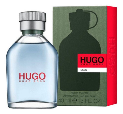 Perfume Hugo Cantimplora Hugo Boss Edt Hombre 40 Ml
