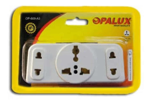 Adaptador Enchufe Triple Op-609-a3 Opalux