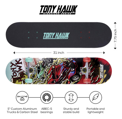Tony Hawk Patineta De 31 Pulgadas, Tony Hawk Signature Serie