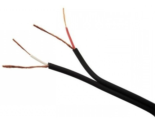 Imagem 2 de 3 de Cabo Áudio Stereo Philips Fio Rca 2 X 0,20mm Rolo 25 Metros