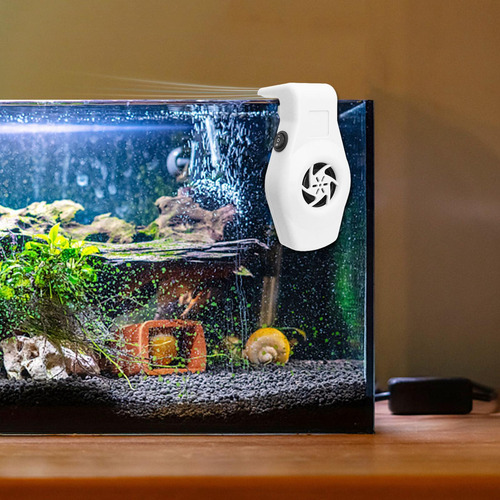 Ventilador Enfriador De Pecera Usb Fish Tank Cooler Anti Rus