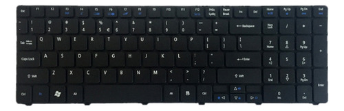A Teclado De Laptop Em Inglês, Versão Dos Eua Para Asp