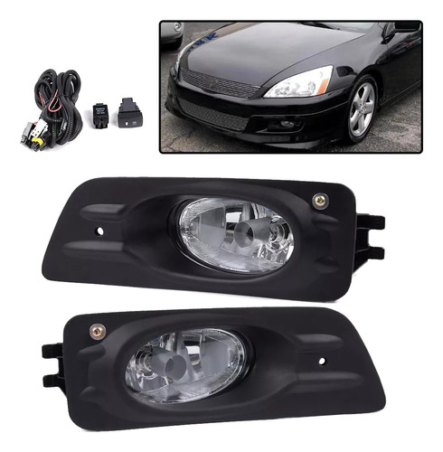 Faros Carelos Antiniebla Honda Accord 4ptas 2006-2007 Kit