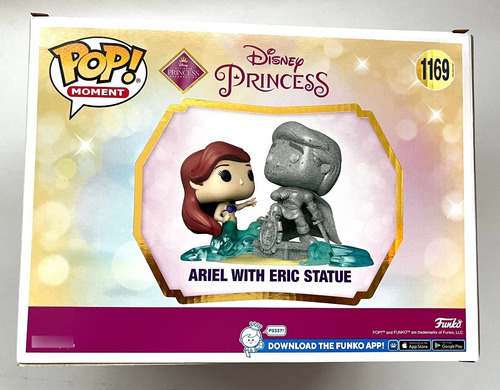 Funko Pop Ariel Eric Statue Moment Disney Mermaid 1169 Siren