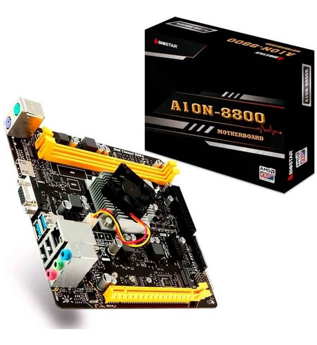 Mother Board Biostar A10n-8800e Amd Athlon Fx-8800p Hdm /vc
