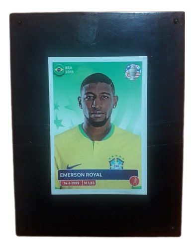 Figurita Copa América 2024 Emerson Royal Brasil 10