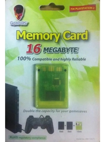 Memory Card 16 Megabyte Para Ps2
