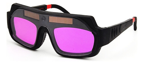 Gafas De Soldadura Protectoras Oscurecimiento Automático Color Negro