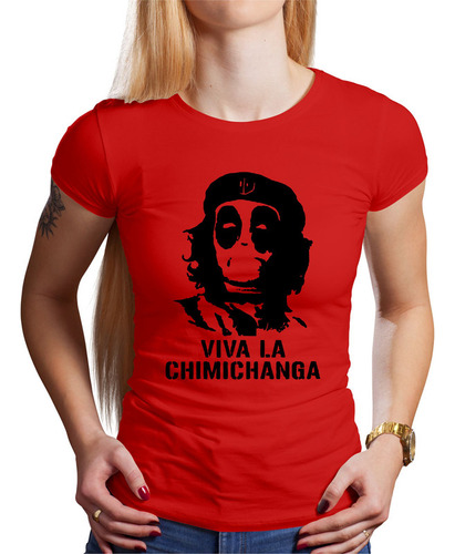 Polo Dama Viva La Chimichanga (d1710 Boleto.store)