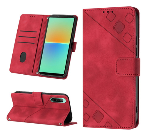 Funda De Piel Para Sony Xperia 1 V/5 V/10 V Que Se Siente Al