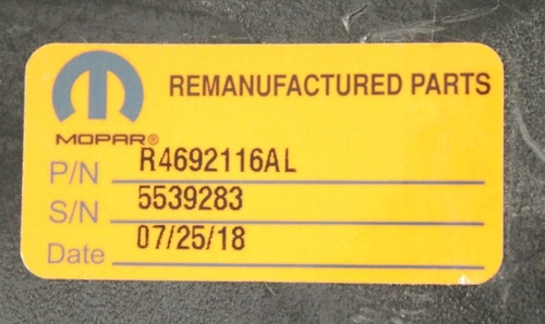 Caja De Fusibles Tipm Dodge Ram Cummins 4692116al