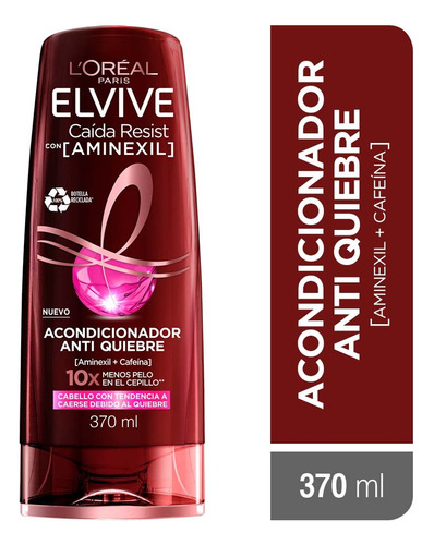  Acondicionador Elvive Aminexil Anticaída 370 ml