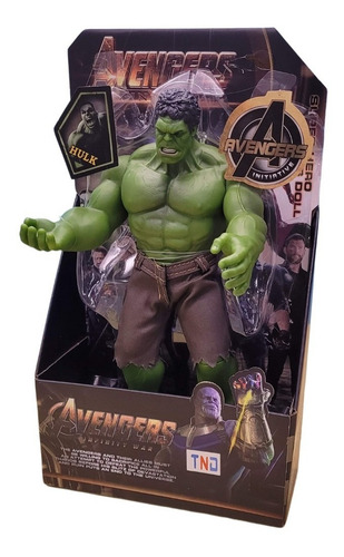 Imagen 2 de 2 de Figura Hulk 32cm