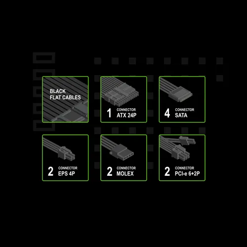 Fonte De Alimentacao 600w Gs600 80 Plus White Gamemax Cor Preto