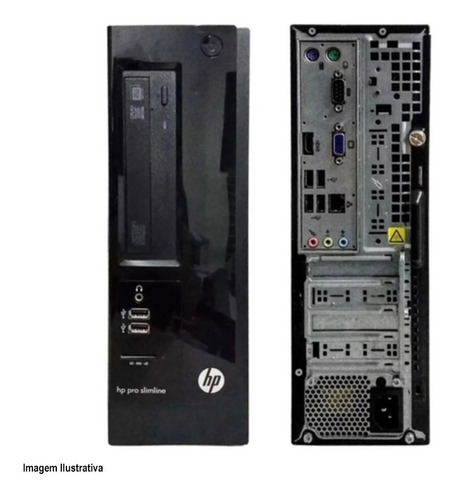 Imagem 2 de 4 de Computador Desktop Hp Pro 3410 I3 8gb 320hd Monitor 17