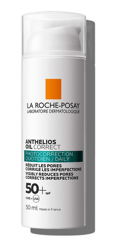 Protector Solar Anthelios Oil Correct Pieles Con Acné -50ml 